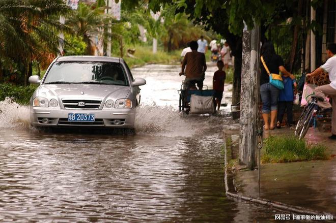 这回知道该买油车还是电车了吧暴雨洪水冲走大量汽车网友：(图4)